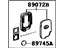 Lexus 89904-48C30 Electrical Key Transmitter Sub-Assembly