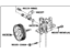 Lexus 44310-60571 Power Steering Pump