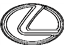 Lexus 90975-02125 Radiator Grille Emblem (Or Front Panel)