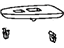 Lexus 74231-60470-A0 Panel, Front Armrest Base, Upper RH