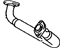 Lexus 17450-50090 Front Exhaust Pipe Assembly No.2