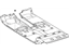 Lexus 58510-60F00-C0 Carpet Assy, Floor, Front