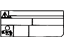 Lexus 74533-50010 Label, Headlamp Voltage Caution