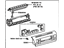 Lexus 55902-24050 Panel Sub-Assy, Air Conditioner