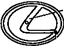 Lexus 75312-24080 Base, Radiator Grille Emblem