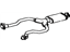 Lexus 17410-50020 Front Exhaust Pipe Assembly