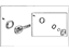 Lexus 89070-50D80 Door Control Transmitter (Cut Key)