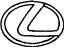 Lexus 75431-30220 Luggage Compartment Door Emblem
