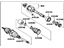 Lexus 43410-0W160 Shaft Assy, Front Drive, RH