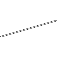 Lexus 67864-33020 WEATHERSTRIP, FRONT DOOR, NO.2 LH