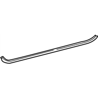 Lexus 62310-24010-A0 WEATHERSTRIP ASSY, FRONT DOOR OPENING TRIM, RH