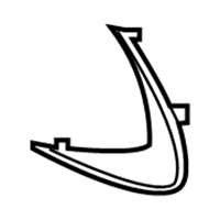 Lexus 53141-24020 GARNISH, RADIATOR GRILLE