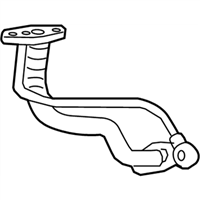 Lexus 15407-36010 PIPE SUB-ASSY, TURBO