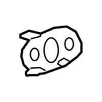 Lexus 15472-36010 GASKET, TURBO OIL OUTLET