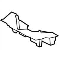 Lexus 64779-30070 TRAY, SPARE WHEEL COVER