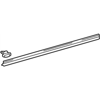 Lexus 67864-24030 WEATHERSTRIP, FRONT DOOR