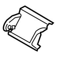 Lexus 72868-53040-C0 COVER, CENTER ARMREST HINGE
