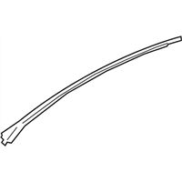 Lexus 67863-50050 WEATHERSTRIP, FRONT DOOR