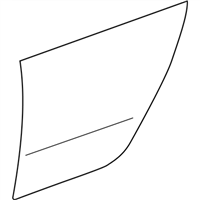 Lexus 67113-50030 PANEL, REAR DOOR, OUTER RH