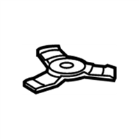Lexus 64778-06070 PROTECTOR, SPARE WHEEL