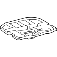 Lexus 64779-06090 TRAY, SPARE WHEEL COVER