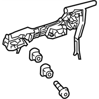 Lexus 69204-60070 FRAME SUB-ASSY, REAR DOOR