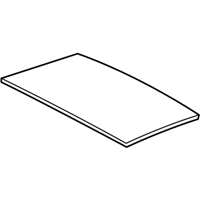 Lexus 63201-33131 GLASS SUB-ASSY, SLIDING ROOF