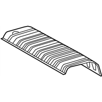 527 0e050 Genuine Lexus Insulator Main Muffler Heat