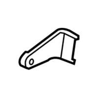 Lexus 72868-75020-A1 COVER, CENTER ARMREST HINGE, RH