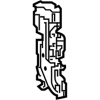 Lexus 87106-11020 SERVO SUB-ASSY, DAMP