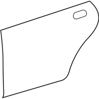 Lexus 67113-33130 PANEL, REAR DOOR, OUTSIDE