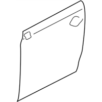Lexus 67111-75020 PANEL, FRONT DOOR, OUTER RH