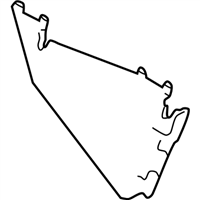 Lexus 71670-50120 FRAME SUB-ASSY, REAR SEAT BACK