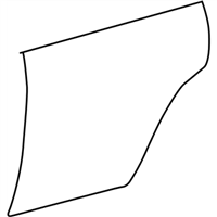 Lexus 67113-33070 PANEL, REAR DOOR, OUTER RH