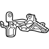 Lexus 16021-70010 BRACKET SUB-ASSY, WATER PUMP