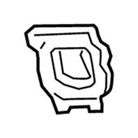 Lexus 67843-11010 COVER, QUARTER SERVICE HOLE