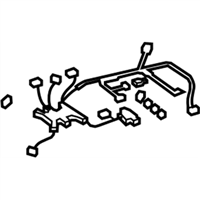 Lexus 82192-30212 WIRE, FRONT SEAT, LH