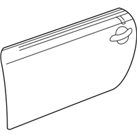 Lexus 67112-24050 PANEL, FRONT DOOR, OUTER LH