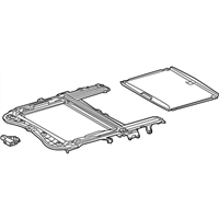 Lexus 63200-76021-C0 HOUSING ASSY, SUN ROOF