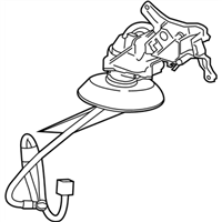 Lexus 87908-53700-A0 ACTUATOR SUB-ASSY, OUTER MIRROR