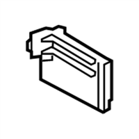 Lexus 53159-78010 SEAL, RADIATOR GRILL