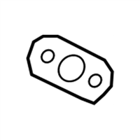 Lexus 15472-70010 GASKET, TURBO OIL OUTLET
