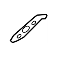 Lexus 15471-70010 GASKET, TURBO OIL INLET