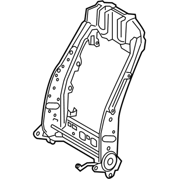 Lexus 71013-50140 Frame Sub-Assembly, Front Seat