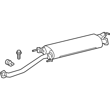 Lexus 17420-36220 Center Exhaust Pipe Assembly