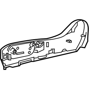 Lexus 71811-0E180-E0 Shield, Front Seat Cushion