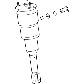 Lexus LS500h Air Suspension Spring - 48020-50390