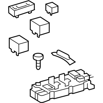2017 Lexus RX350 Fuse Box - G92Z0-58010