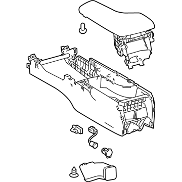Lexus 58810-24220-E0 Box Assembly, Console