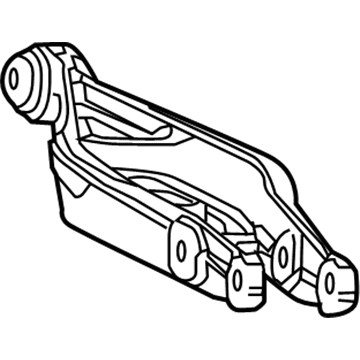 Lexus 48740-24011 Rear Suspension Control Arm Assembly, No.2 Left